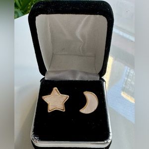 Star and Moon Earrings